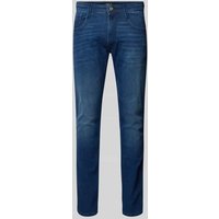 Replay Slim Fit Jeans im 5-Pocket-Design Modell 'ANBASS' in Dunkelblau, Größe 30/32 von Replay