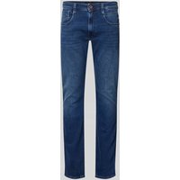 Replay Slim Fit Jeans im 5-Pocket-Design Modell 'ANBASS' in Jeansblau, Größe 33/30 von Replay