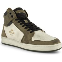 Replay Herren Sneaker grün Glattleder von Replay