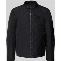 Replay Steppjacke mit Reißverschlusstaschen und Label-Detail in Black, Größe L Replay Steppjacke mit Reißverschlusstaschen und Label-Detail in Black, Größe L von Replay