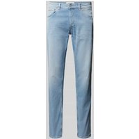 Replay Straight Fit Jeans im 5-Pocket-Design Modell 'GROVER' in Jeansblau, Größe 34/30 von Replay