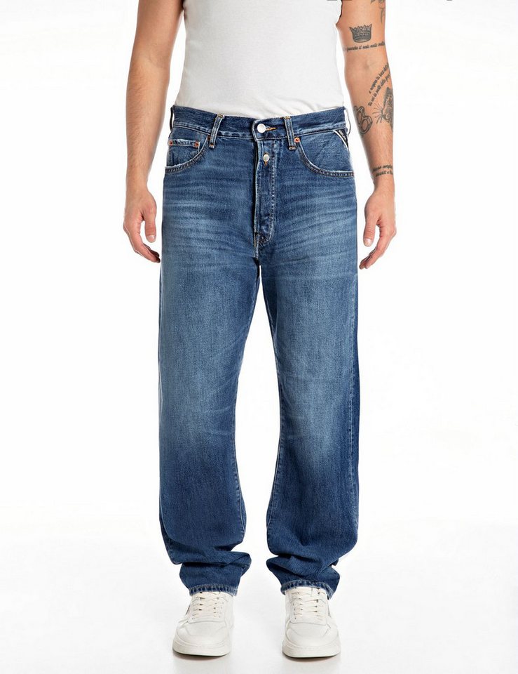 Replay Straight-Jeans M9Z1 9Zero1 90´s Straight Fit mit Washed-Look von Replay