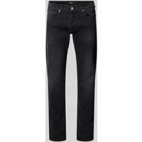 Replay Straight Leg Jeans im 5-Pocket-Design Modell 'GROVER' in Anthrazit, Größe 30/30 von Replay
