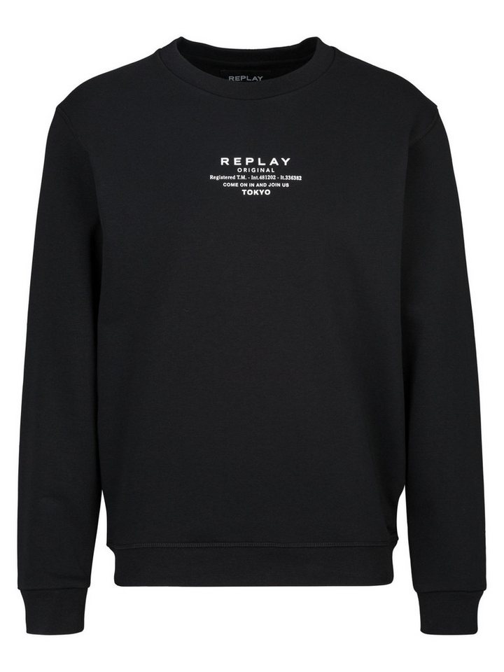 Replay Sweatshirt FRENCH TERRY COTTON-POLY von Replay