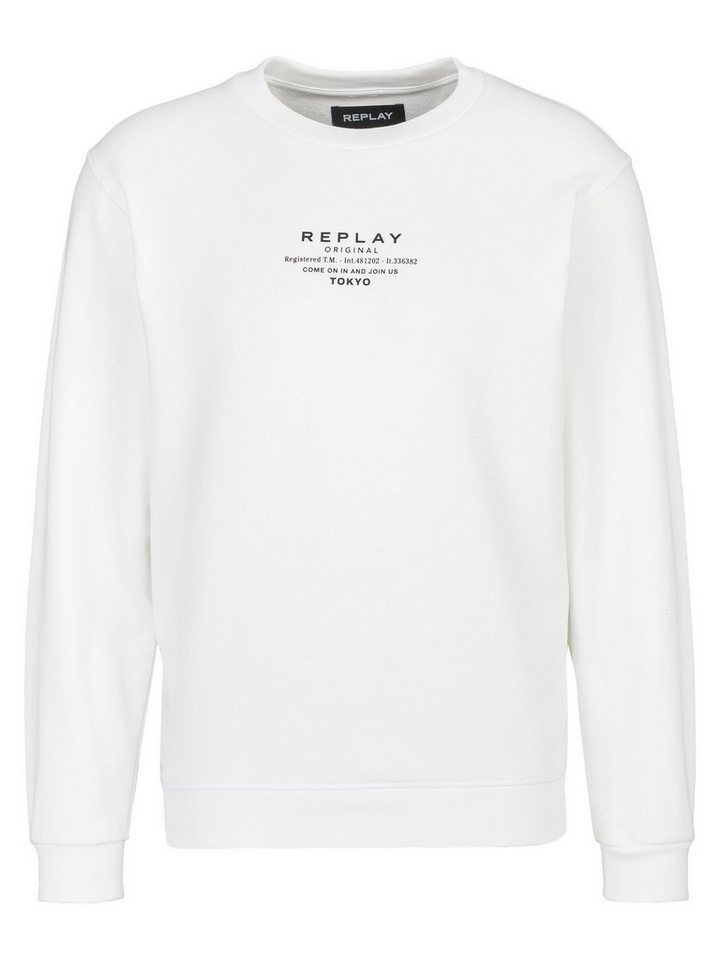Replay Sweatshirt FRENCH TERRY COTTON-POLY von Replay
