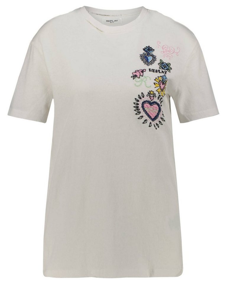 Replay T-Shirt Damen T-Shirt (1-tlg) von Replay