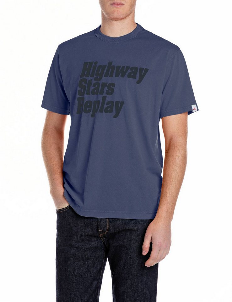 Replay T-Shirt mit Front-Print von Replay