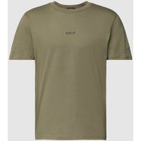 Replay T-Shirt mit Label-Print in Oliv, Größe XXL von Replay