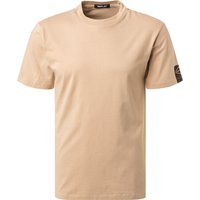 Replay Herren T-Shirt beige Baumwolle von Replay