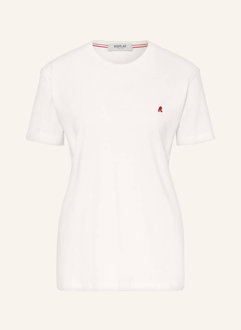 Replay T-Shirt weiss von Replay