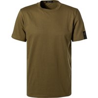 Replay Herren T-Shirt grün Baumwolle von Replay