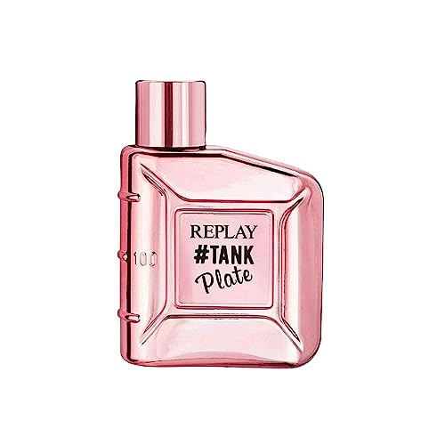 Replay - Tank Custom For Man Eau de Toilette - Intensiver und umhüllender Herrenduft mit kühlem Charakter, holziger Duftnote - Aromatisch. Flasche mit 30 ml von Replay