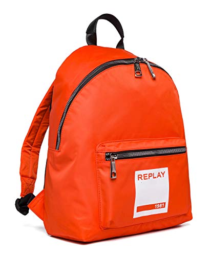 Replay Unisex-Erwachsene Fu3062.000.a0021b Rucksack Orange (Mandarine Orange) von Replay