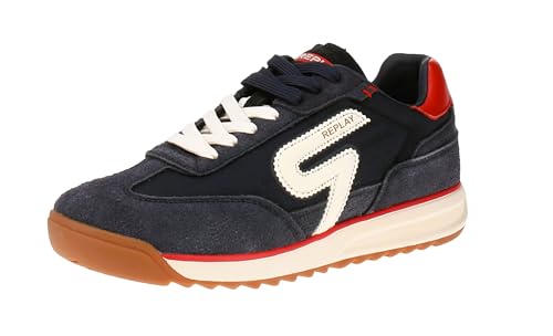 Replay Yard Origin GMSIB C0003L - Herren Sneaker - 040-Navy, Größe:44 EU Replay Yard Origin GMSIB C0003L - Herren Sneaker - 040-Navy, Größe:44 EU von Replay