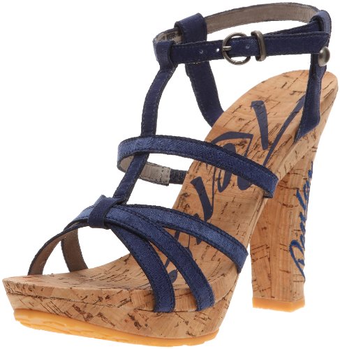 Replay Zambia, Damen Sandalen, Blau, 39 EU von Replay