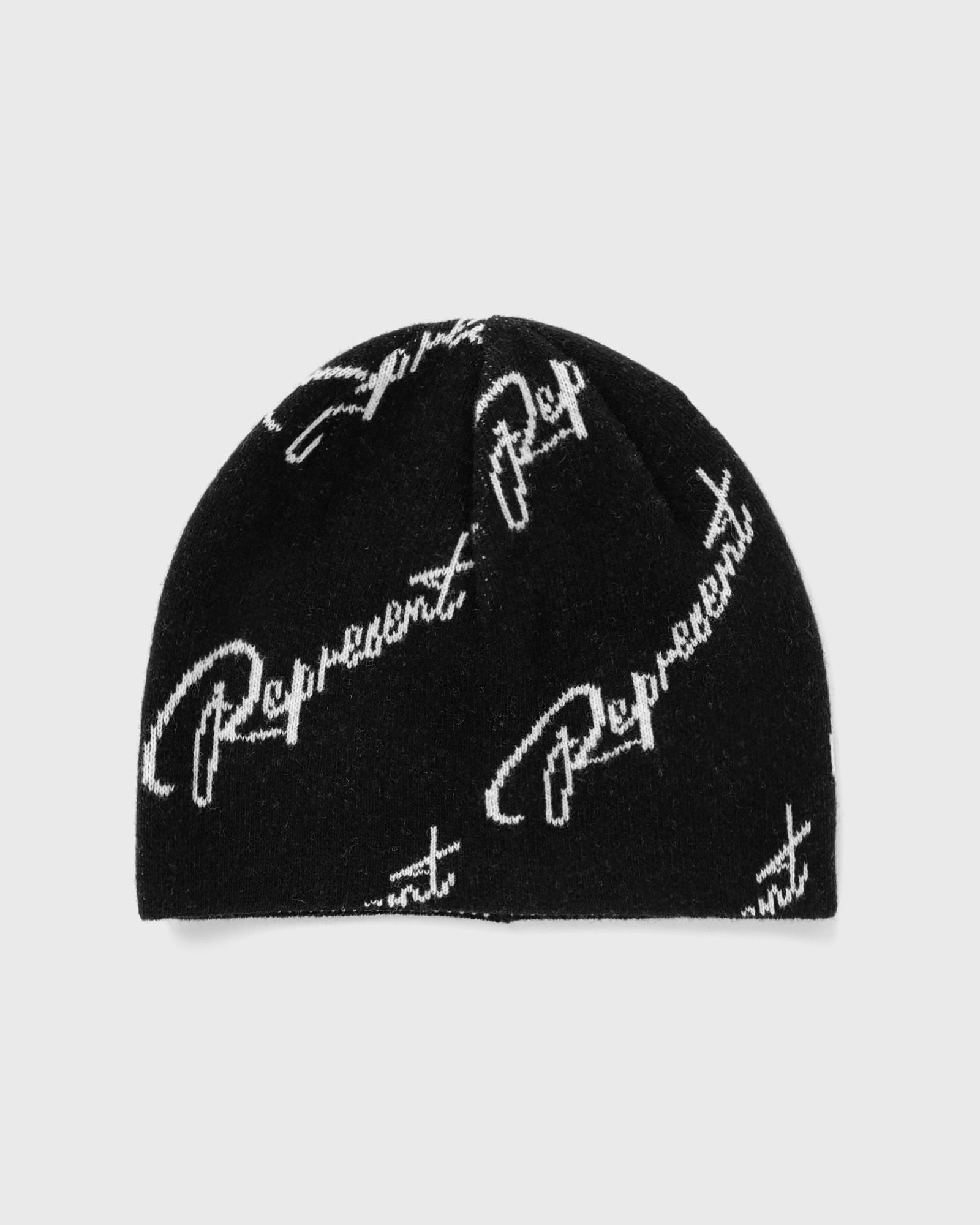 REPRESENT JAQUARD BEANIE men Beanies black in Größe:ONE SIZE von Represent