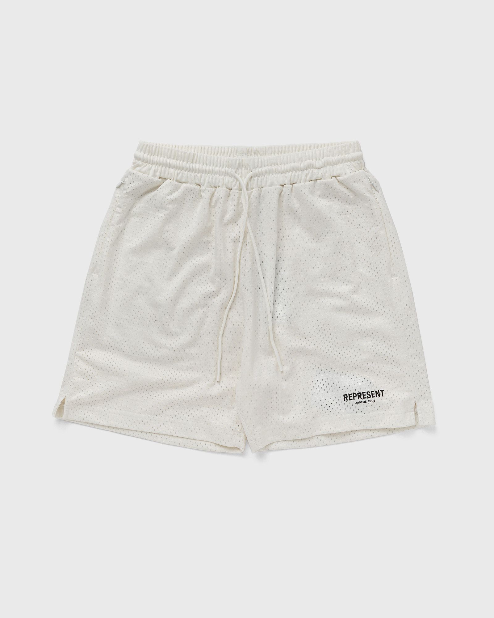 REPRESENT OWNERS CLUB MESH SHORT men Sport & Team Shorts beige in Größe:L von Represent