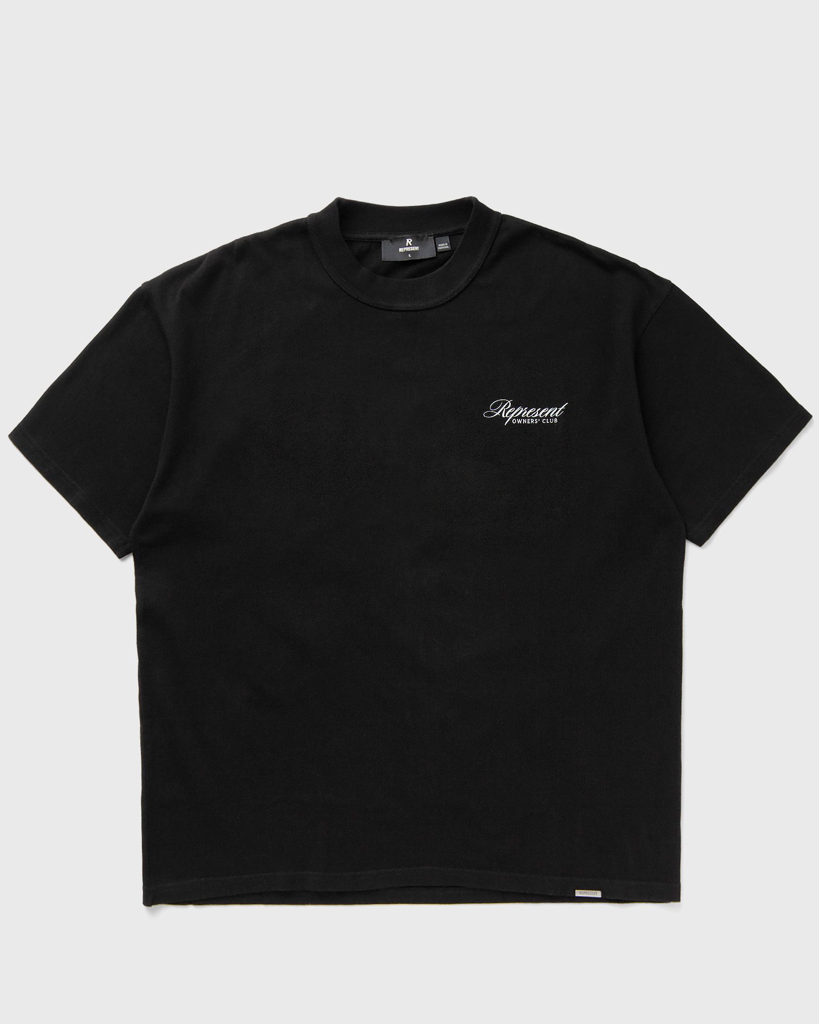 REPRESENT OWNERS CLUB SCRIPT T-SHIRT men Shortsleeves black in Größe:L von Represent