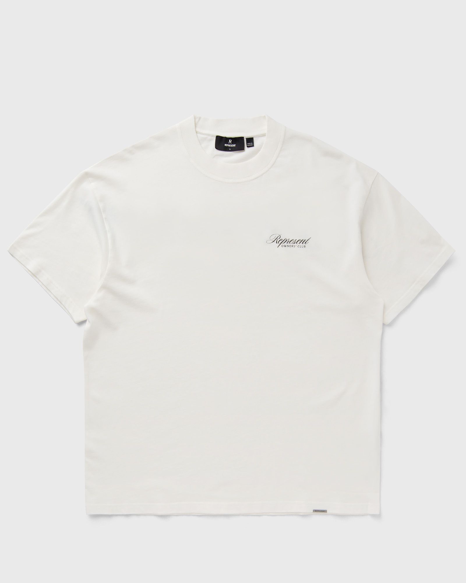 REPRESENT OWNERS CLUB SCRIPT T-SHIRT men Shortsleeves white in Größe:XXL von Represent
