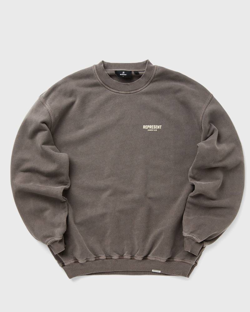 Represent OWNERS CLUB SWEATER men Sweatshirts grey in Größe:XXL von Represent