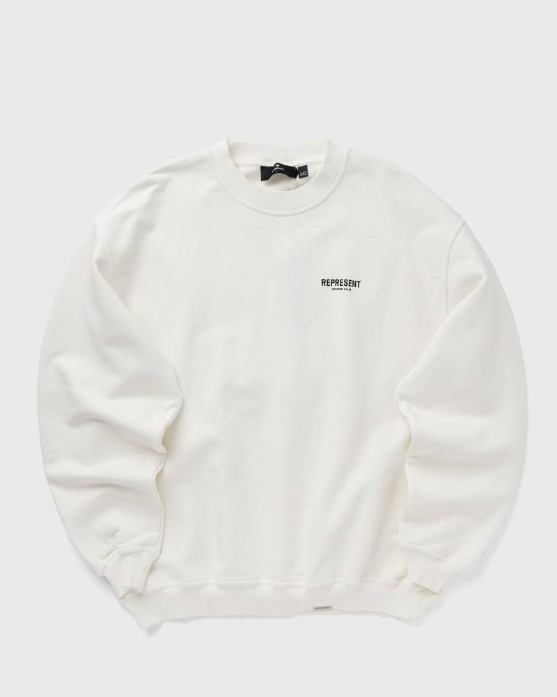 Represent OWNERS CLUB SWEATER men Sweatshirts white in Größe:M von Represent
