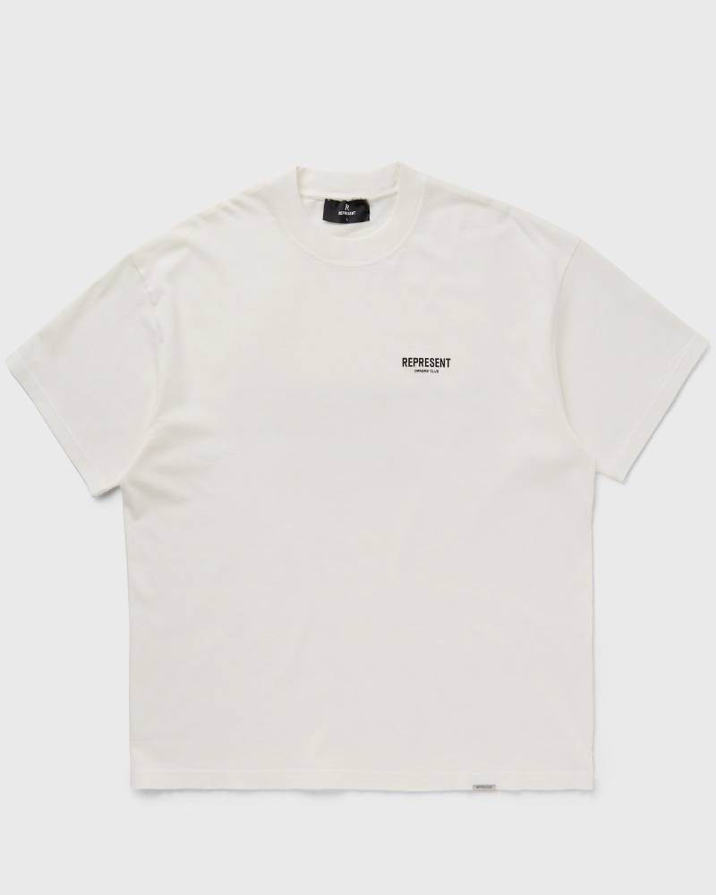 REPRESENT OWNERS CLUB T-SHIRT men Shortsleeves beige in Größe:L von Represent