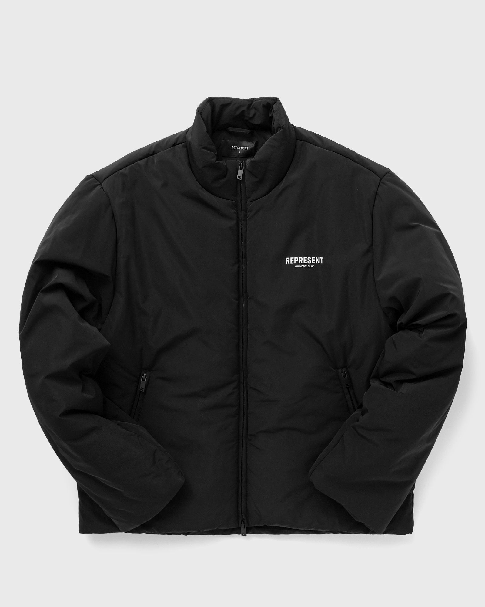 REPRESENT OWNERS CLUB WADDED JACKET men Down & Puffer Jackets|Windbreaker black in Größe:L von Represent