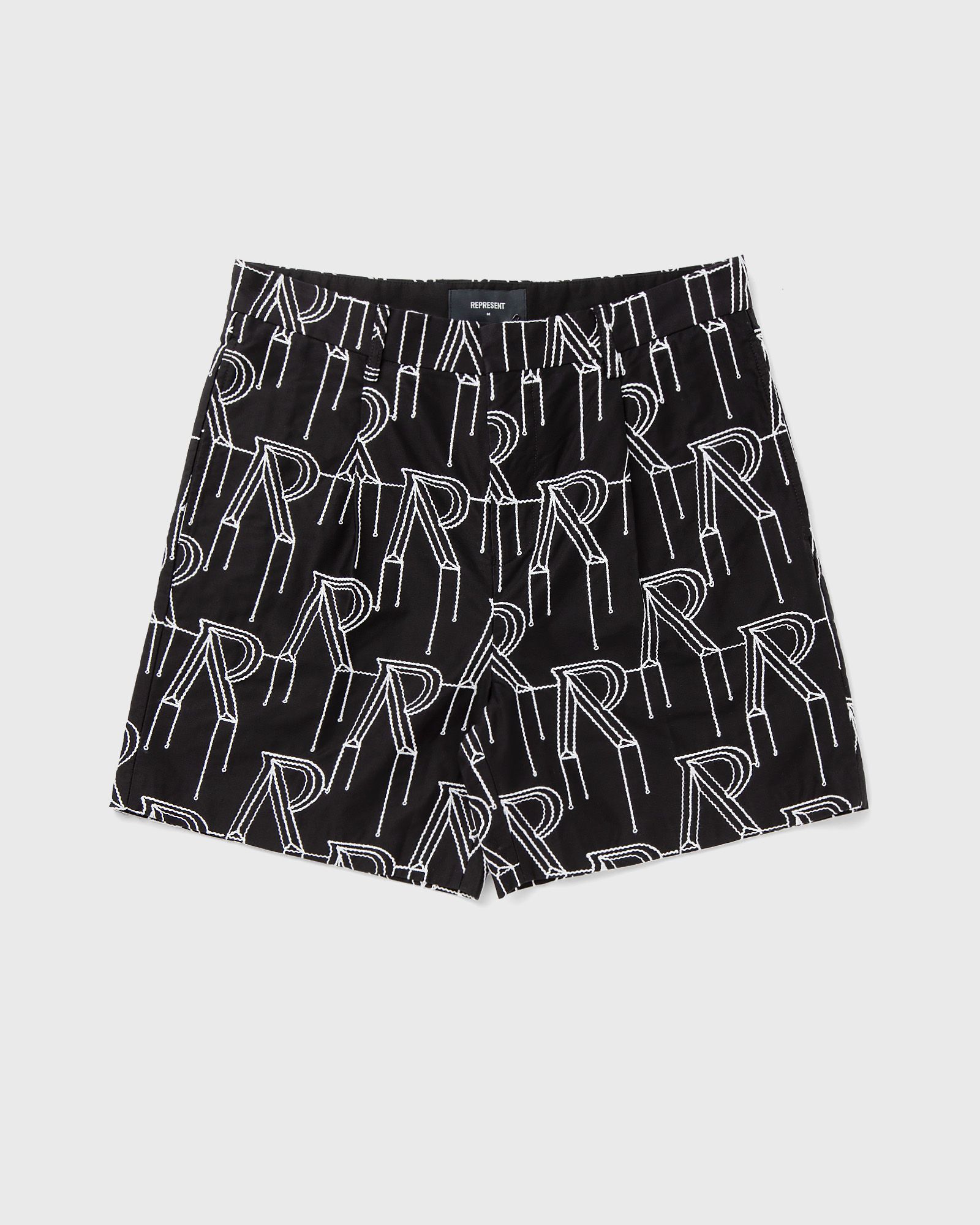 Represent EMBRODIERED INITIAL TAILORED SHORT men Casual Shorts black in Größe:S von Represent