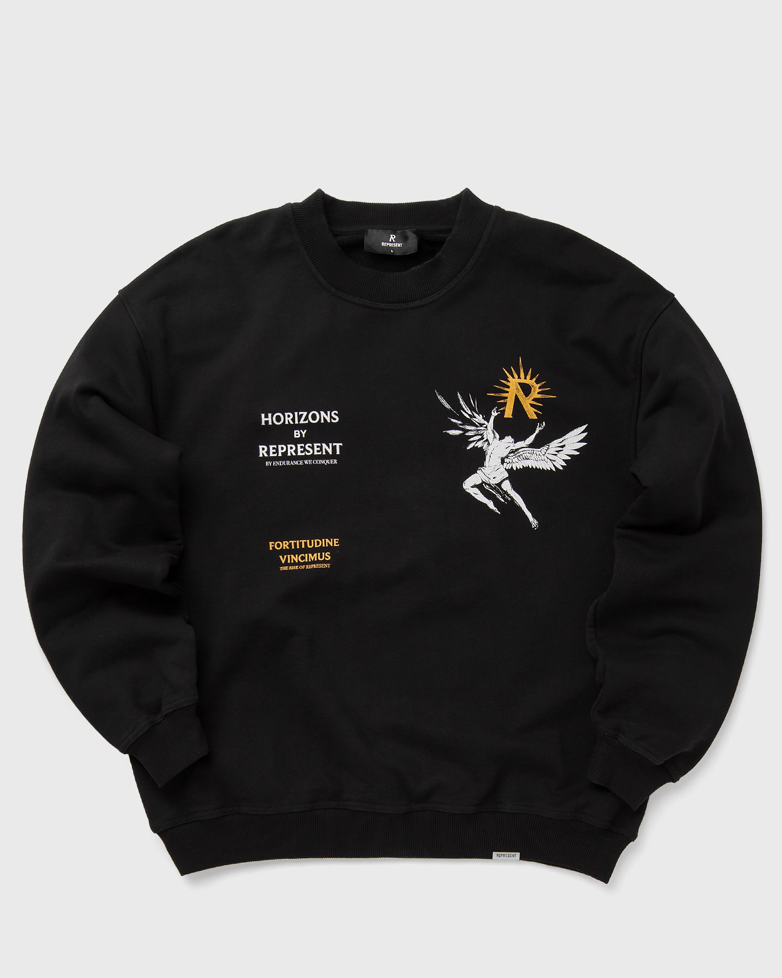 Represent ICARUS SWEATER men Sweatshirts black in Größe:L von Represent