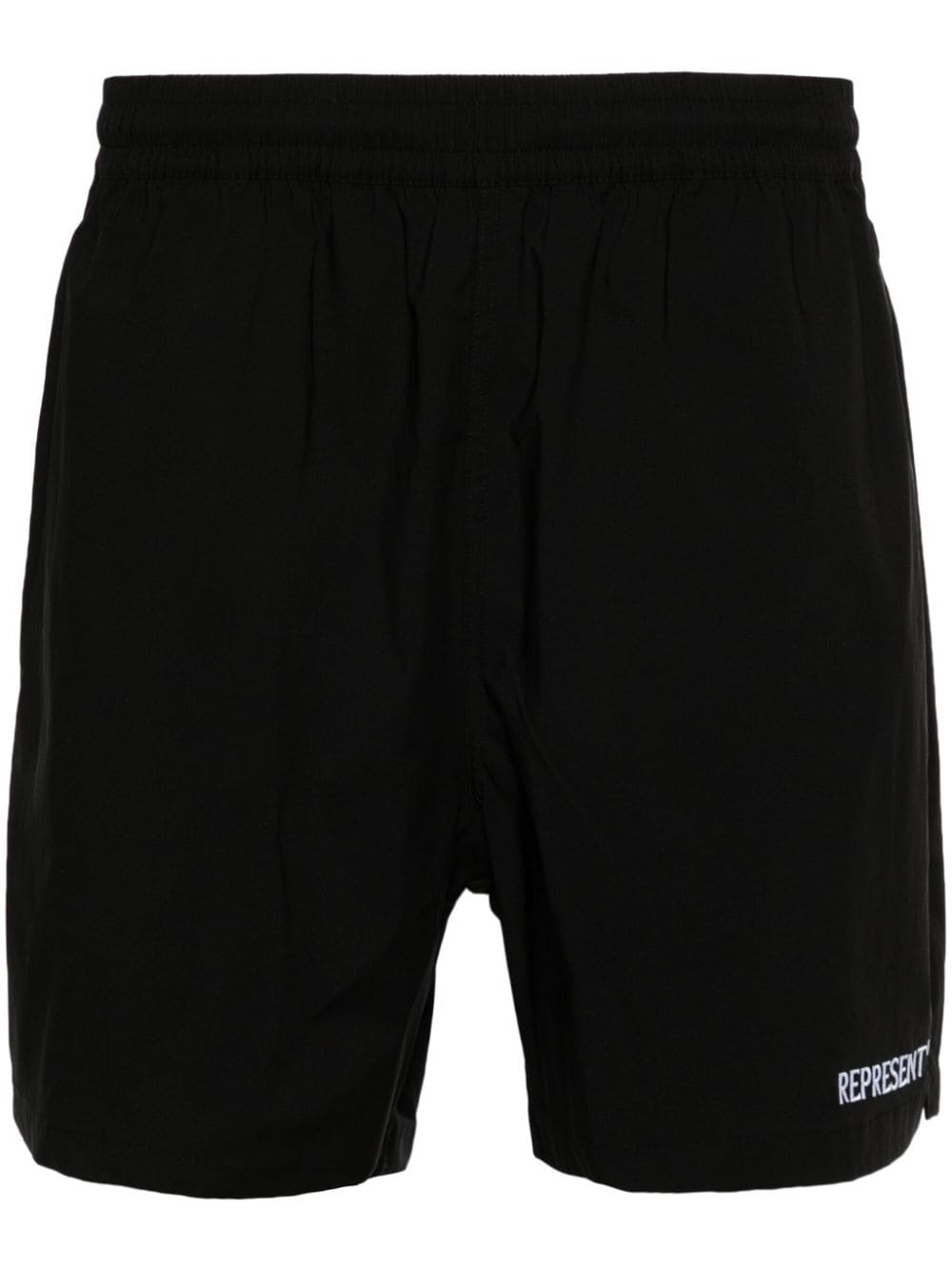 Represent Joggingshorts mit Logo-Stickerei - Schwarz von Represent