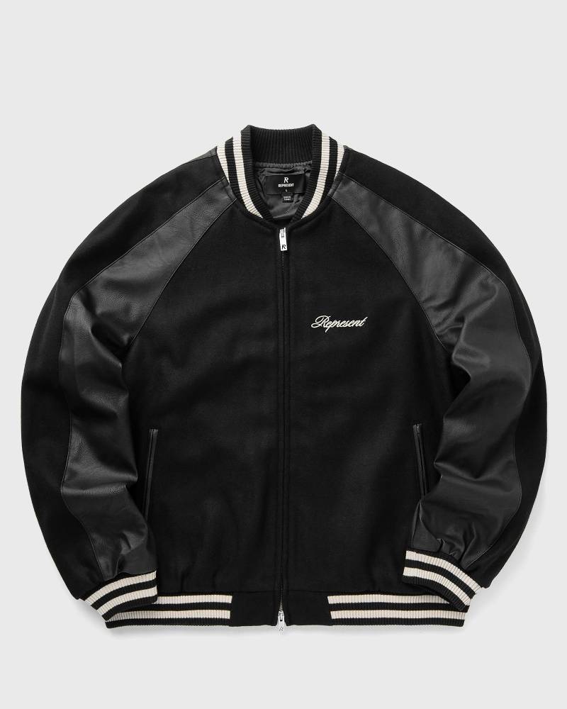 Represent RAGLAN VARSITY JACKET men Bomber Jackets black in Größe:L von Represent