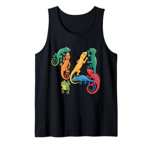 Kinder 14. Geburtstag Reptilien Eidechsen Motto 14 Jahre alte Jungen Tank Top Kinder 14. Geburtstag Reptilien Eidechsen Motto 14 Jahre alte Jungen Tank Top von Reptile Animal Lizards For 14 Year Old Boys