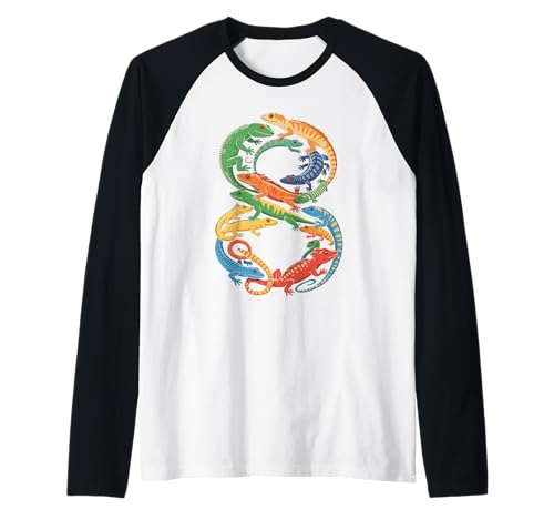 Kinder 8. Geburtstag Reptilien Eidechsen Motto 8 Jahre alte Jungen Raglan Kinder 8. Geburtstag Reptilien Eidechsen Motto 8 Jahre alte Jungen Raglan von Reptile Animal Lizards For 8 Year Old Boys