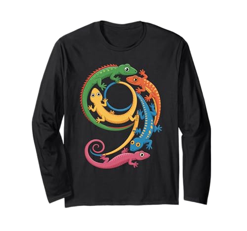 Kinder 9. Geburtstag Reptilien Eidechsen Motto 9 Jahre alte Jungen Langarmshirt Kinder 9. Geburtstag Reptilien Eidechsen Motto 9 Jahre alte Jungen Langarmshirt von Reptile Animal Lizards For 9 Year Old Boys