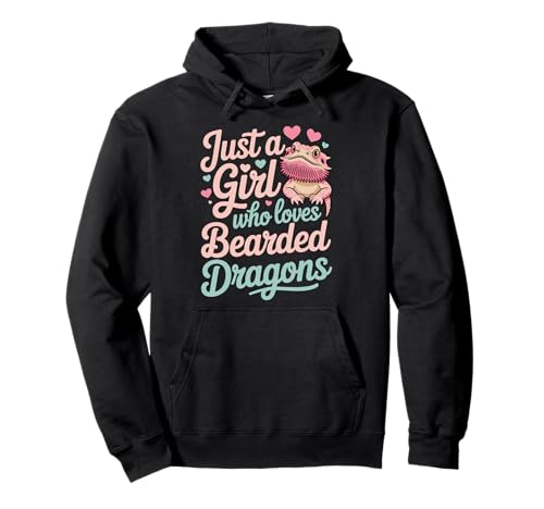 Just A Girl Who Loves Bearded Dragons Exotic Pet Pullover Hoodie Just A Girl Who Loves Bearded Dragons Exotic Pet Pullover Hoodie von Reptile Lover Bearded Dragon Gecko Snake Chameleon