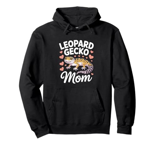 Leopardgecko Mama! Leopardgecko-Liebhaberin, lustige Reptilien-Mama Pullover Hoodie von Reptiles, Geckos, Snakes & Lizards Designs