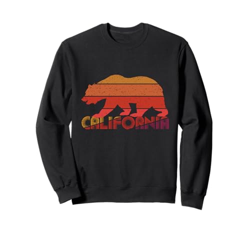 Surf California Republic Bear Retro Vintage Herren Damen T-Shirt Sweatshirt von Republic Bear California Tees Stock