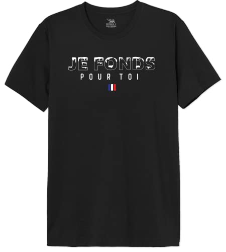 Republic Of California Herren Merepczts046 T-Shirt, Schwarz, XL von Republic Of California