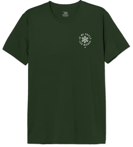 Republic Of California Herren Merepczts048 T-Shirt, grün, XL von Republic Of California