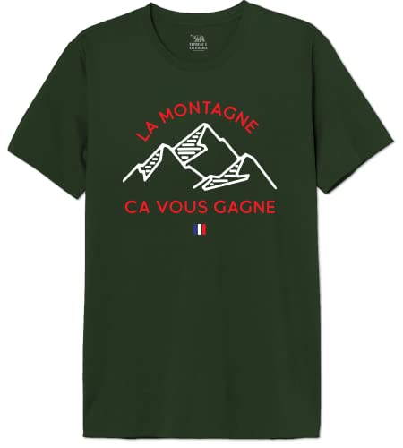 Republic Of California Herren Merepczts050 T-Shirt, grün, 56 von Republic Of California