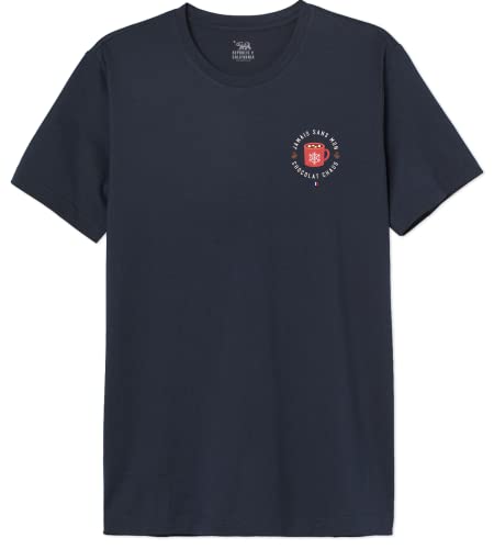 Republic Of California Herren Merepczts057 T-Shirt, Marineblau, 56 von Republic Of California