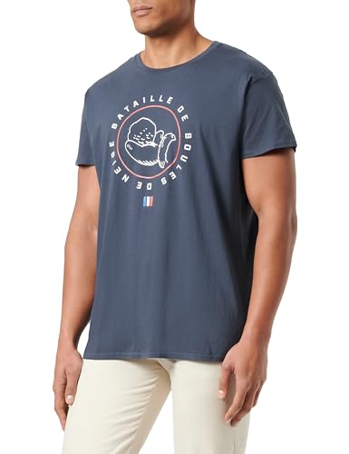 Republic Of California Herren Merepczts071 T-Shirt, Gris Souris, XXL von Republic Of California