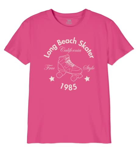 Republic Of California Mädchen Girepczts046 T-Shirt, Fuchsia, 12 Jahre von Republic Of California