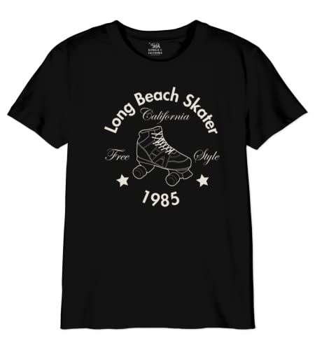 Republic Of California Mädchen Girepczts046 T-Shirt, Schwarz, 6 Jahre von Republic Of California