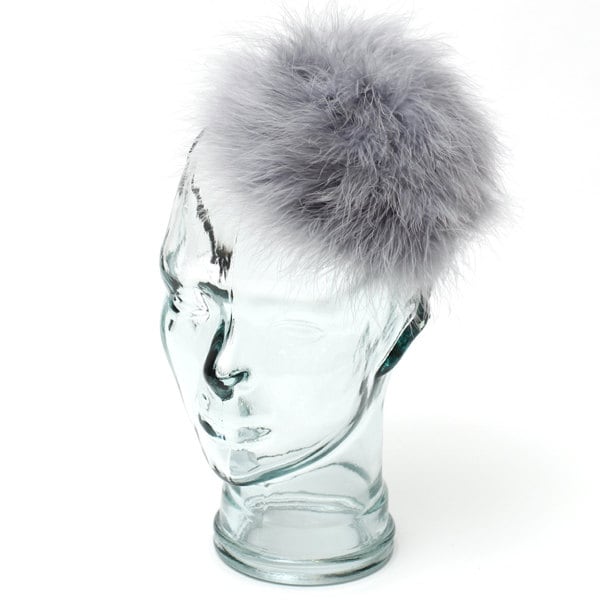 Grau Federleicht -stirnband/Fascinator von RepublicofPigtails