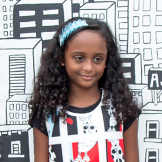 Serenity Blau Farbiges Stirnband von RepublicofPigtails