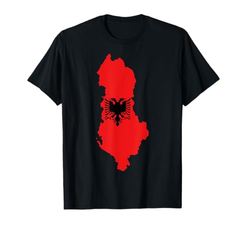 Albanien Damen Herren T-Shirt von Republika e Shqipërisë