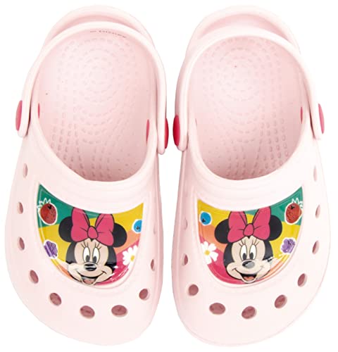 Minnie Mouse Clogs für Mädchen | Disney Clogs | Minnie Mouse Disney Clogs für Strand oder Pool, Rosa, 30/31 EU von Requeteguay Urban RU