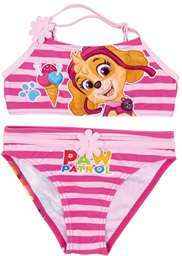 Paw Patrol Badeanzug für Mädchen | Zweiteiliger Badeanzug Paw Patrol für Strand oder Pool | Badeanzug Skye Top und Paw Patrol für Mädchen, fuchsia, 2 Jahre von Requeteguay Urban RU