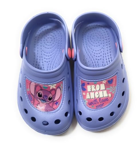 Requeteguay Urban RU Stitch Clogs für Mädchen | Stitch Clogs für Strand oder Pool | Clogs Stitch (Lila, EU Schuhgrößensystem, Kleinkind, Numerisch (von/bis), M, 28, 29) von Requeteguay Urban RU